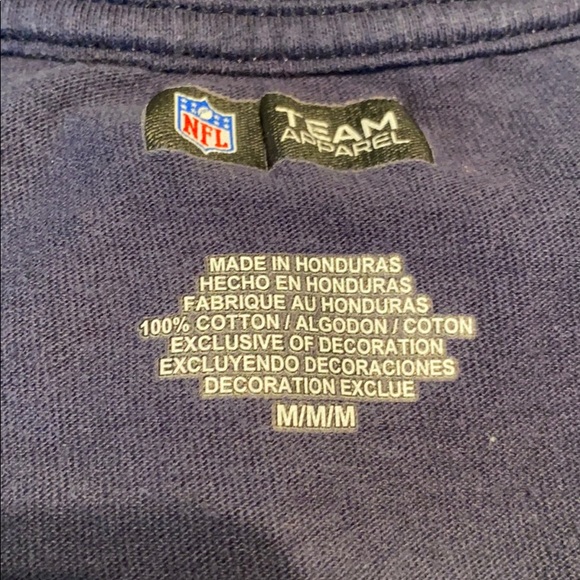 NFL Houston Texans Blue Crew Neck Tee - Picture 8 of 9